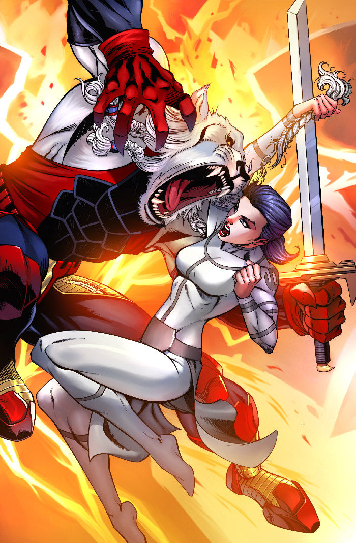 Battle Beast #7 Marat/Kincaid jam cover DUAL signed