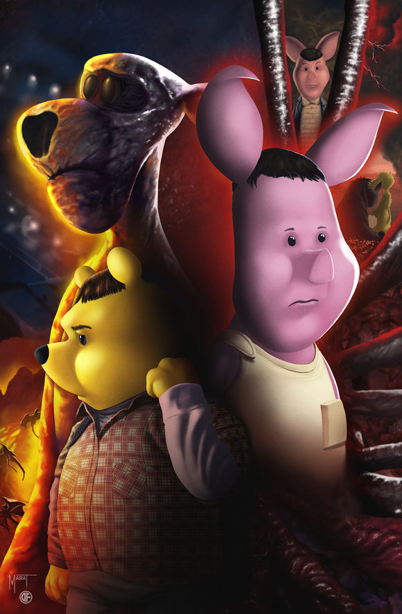 Stranger Pooh season 5 virgin varaint