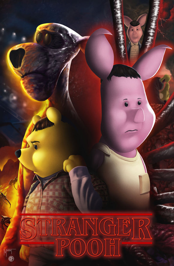 Stranger Pooh season 5 trade dress variant